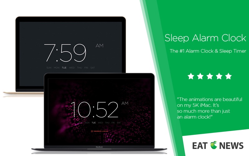 sleep alarm clock - the #1 alarm clock & sleep timer iphone screenshot 1