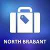 North Brabant, Netherlands Detailed Offline Map