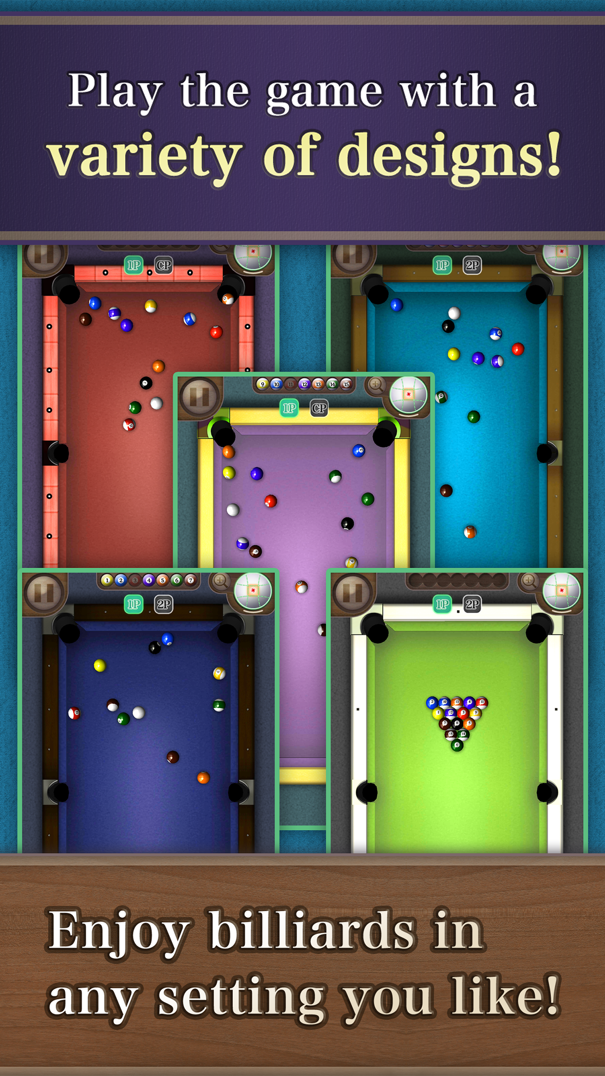 Billiards8 (8 Ball & Mission)