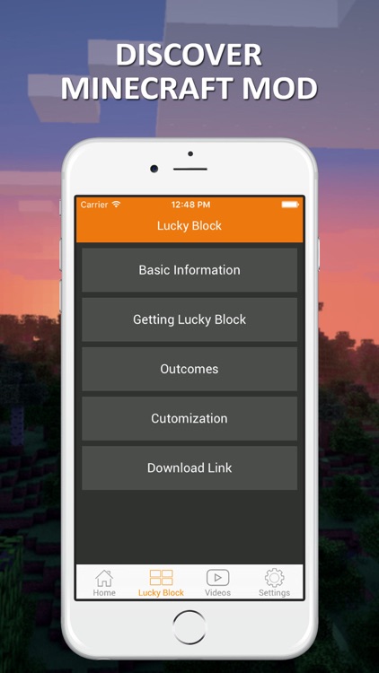 Lucky Block Mod for Minecraft PC