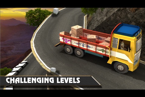 Lorry Truck Hill Transporter 3D screenshot 2