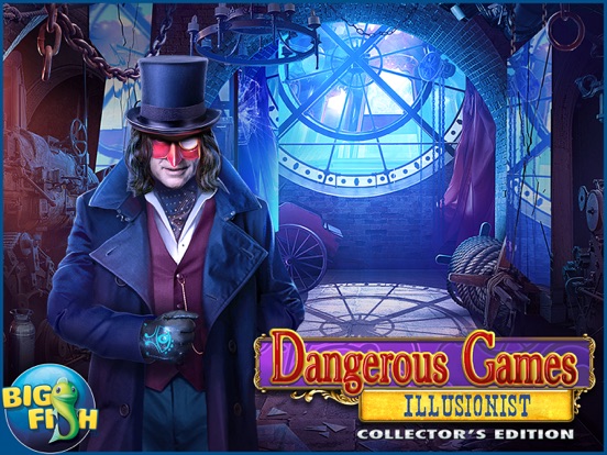 Dangerous Games: Illusionist HD - A Magical Hidden Object Mystery iPad app afbeelding 5