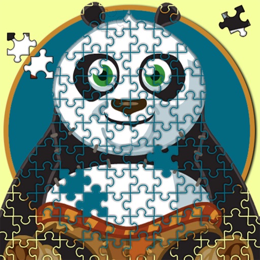 Cartoon Puzzle:Kung Fun Panda Edition iOS App