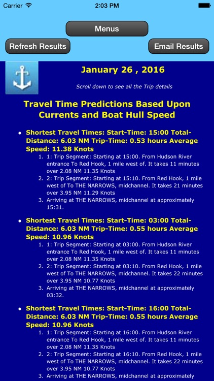 Gulf Coast Trip Planner using Tidal Currents + Tides screenshot-4