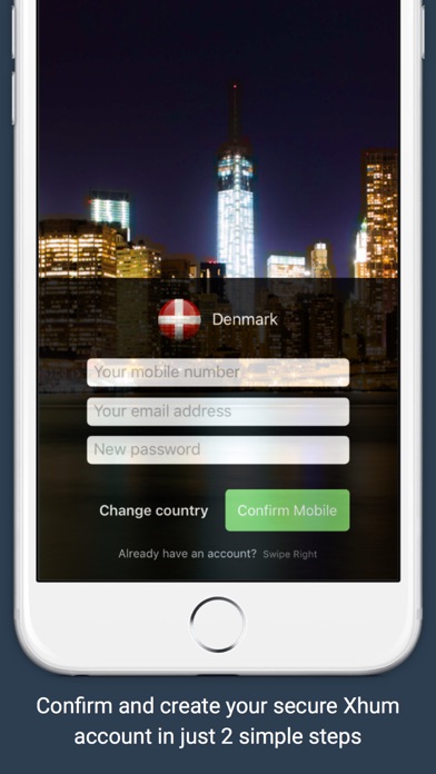 Screenshot #1 pour XHUM - Your Personal Contact Management Assistant That Manages Your Contacts Automagically For You