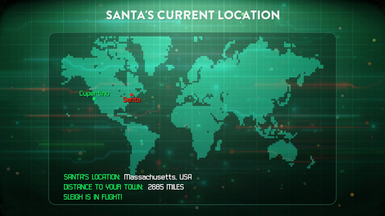 Santa Tracker and Status Check apple_tv screenshot 2