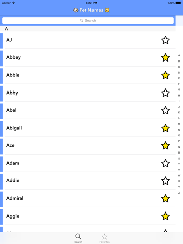 Screenshot #4 pour Pet Names: Top Names for Pets