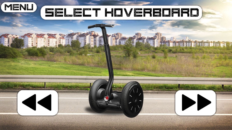 #2. Drive Hoverboard Simulator (iOS) 来自: Mariya Ivanova