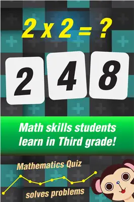 Game screenshot Splash Monkey Math School Free Games for 3rd Grade Kids apk