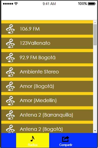 Radios Colombianas: Emisoras de Colombia FM y AM screenshot 3