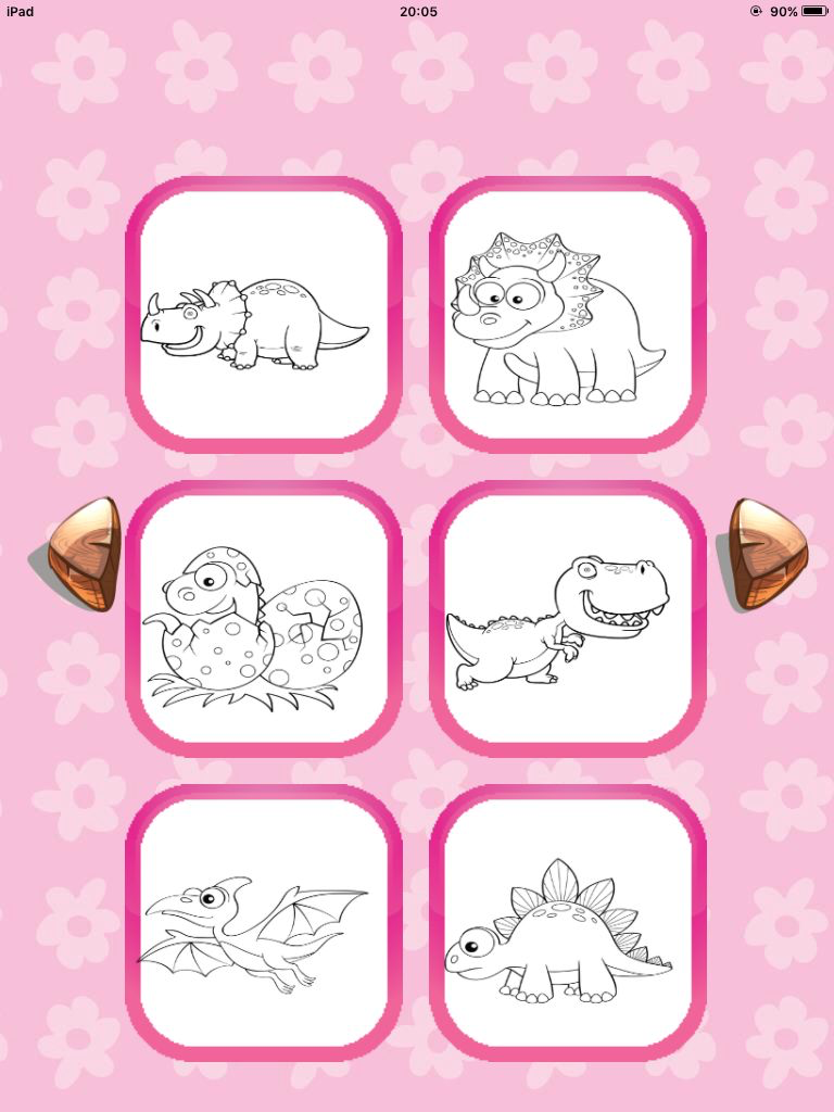 Dino Coloring Book : Free For Toddler And Kids!