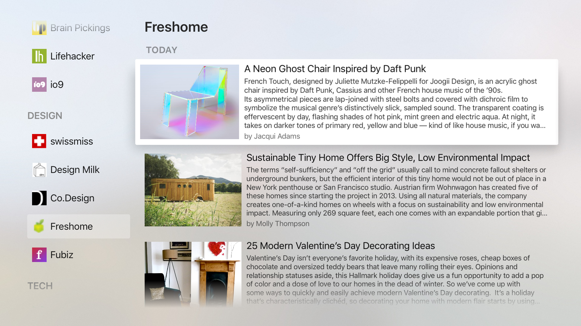 Newsreel RSS screenshot 3
