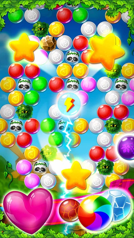 Plants Panda Bubble screenshot 1