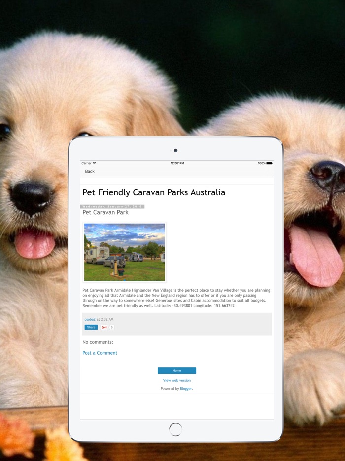 Pet Friendly Caravan Parks Australia