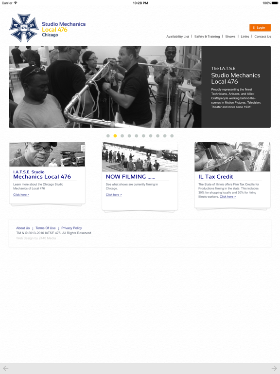 Screenshot #4 pour IATSE 476 Chicago