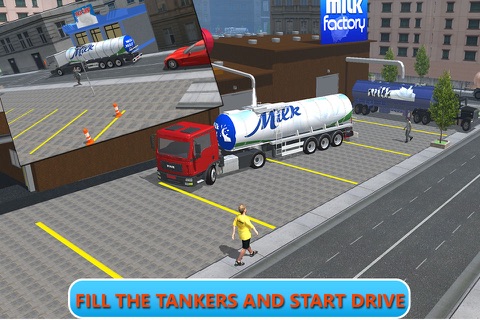 Cattle Farming Milk Transport screenshot 3