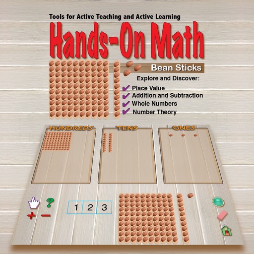 Hands-On Math: Bean Sticks iOS App