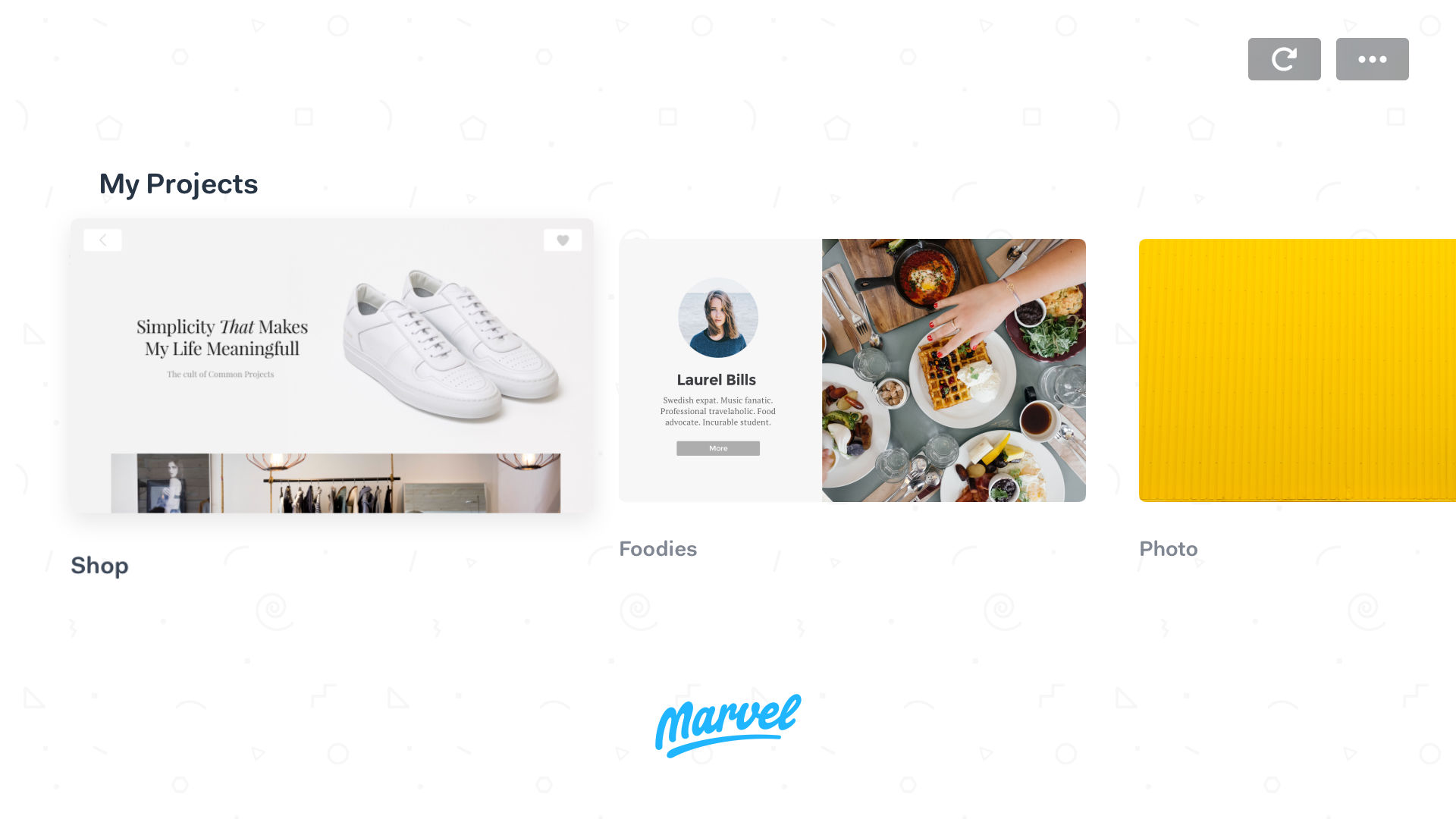 Marvel — Design and Prototype