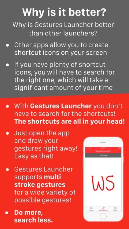 Gestures Launcher screenshot-4