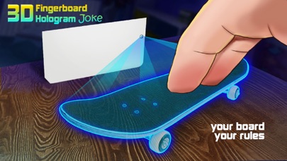 Fingerboard 3D Hologram Joke screenshot 1