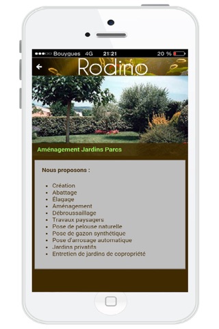 Rodino Jardin screenshot 4