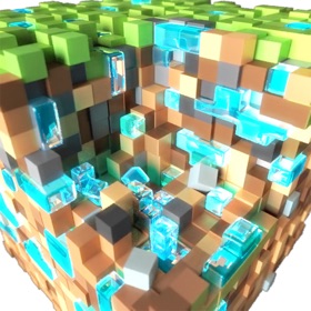 Snímky obrazovky (5) Pixel Block Cube Craft Builder