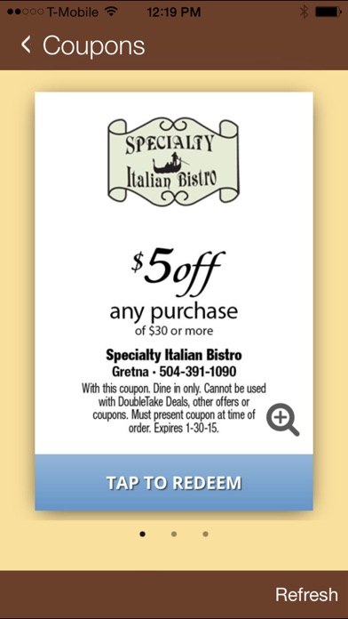 How to cancel & delete Specialty Italian Bistro from iphone & ipad 3