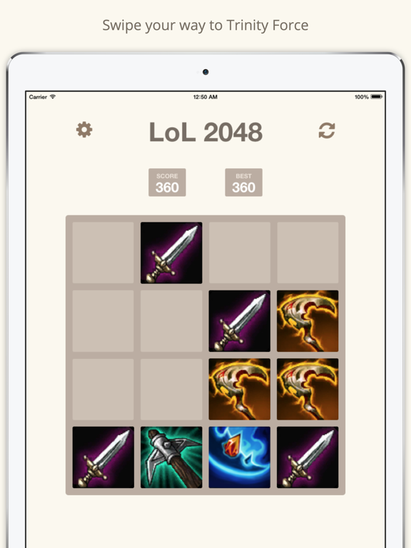 Screenshot #4 pour LoL 2048 - LoL2048.com League Puzzle Game