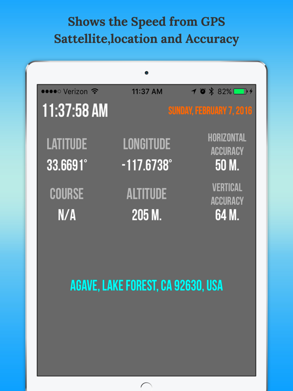 speed-ometer iPad screenshot