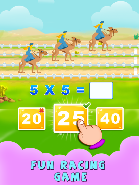 Screenshot #5 pour Fun games for learning and mastering times tables