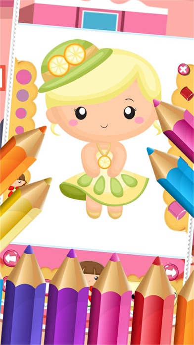 LITTLE PRINCESS FOOD COLORING WORLD DRAWING STORY KIDS GAME HỌC TẬP LITTLE PRINCESS FOOD COLORING WORLD DRAWING STORY KIDS GAME