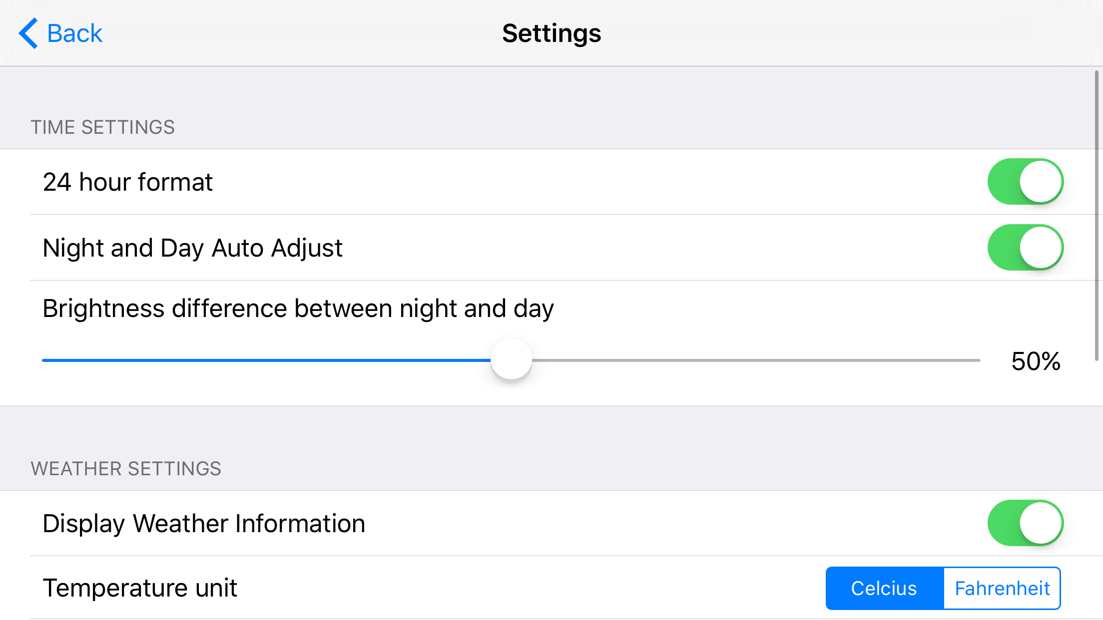 Helios Clock screenshot 4
