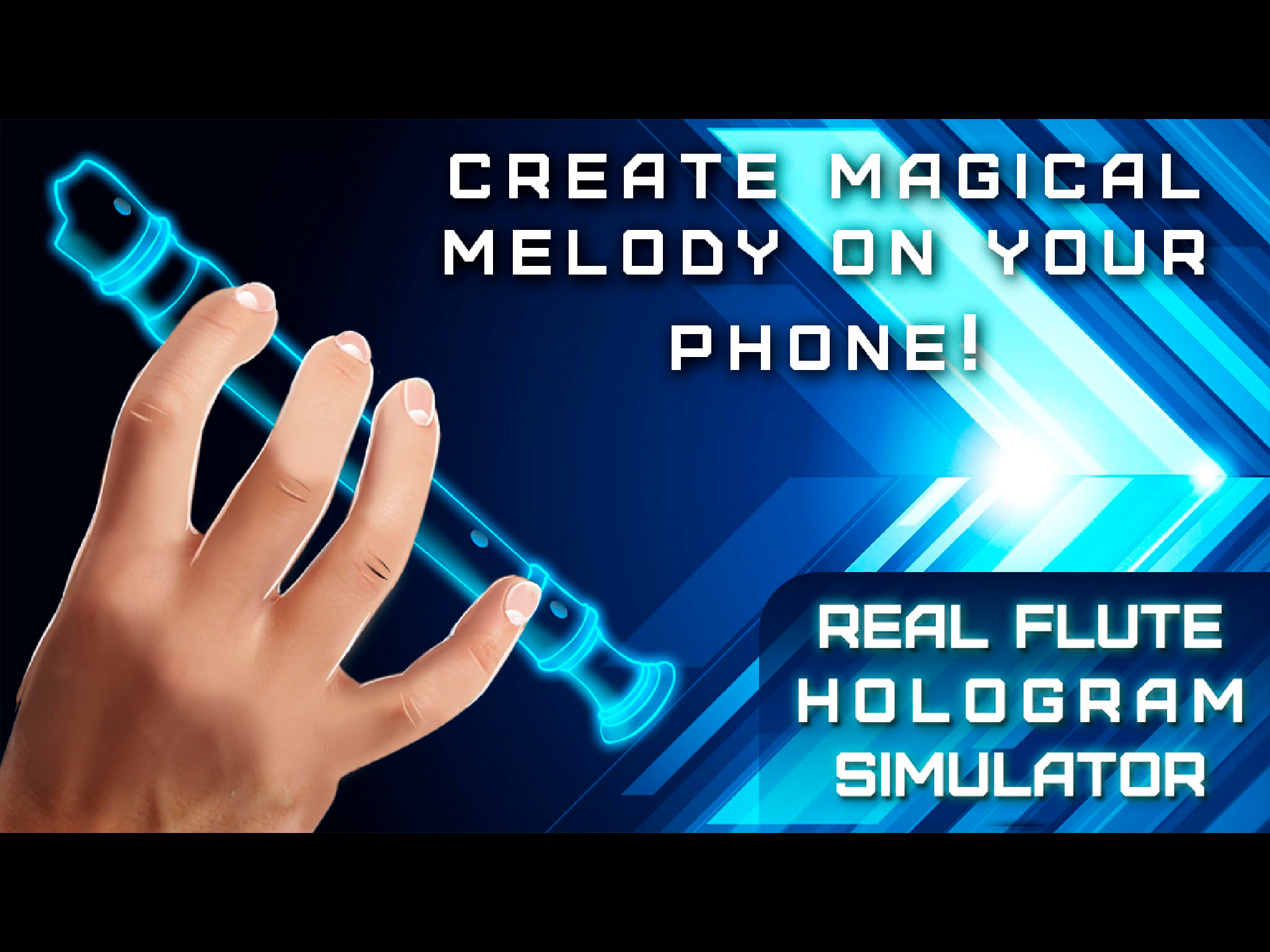 Real Flute Hologram Simulator