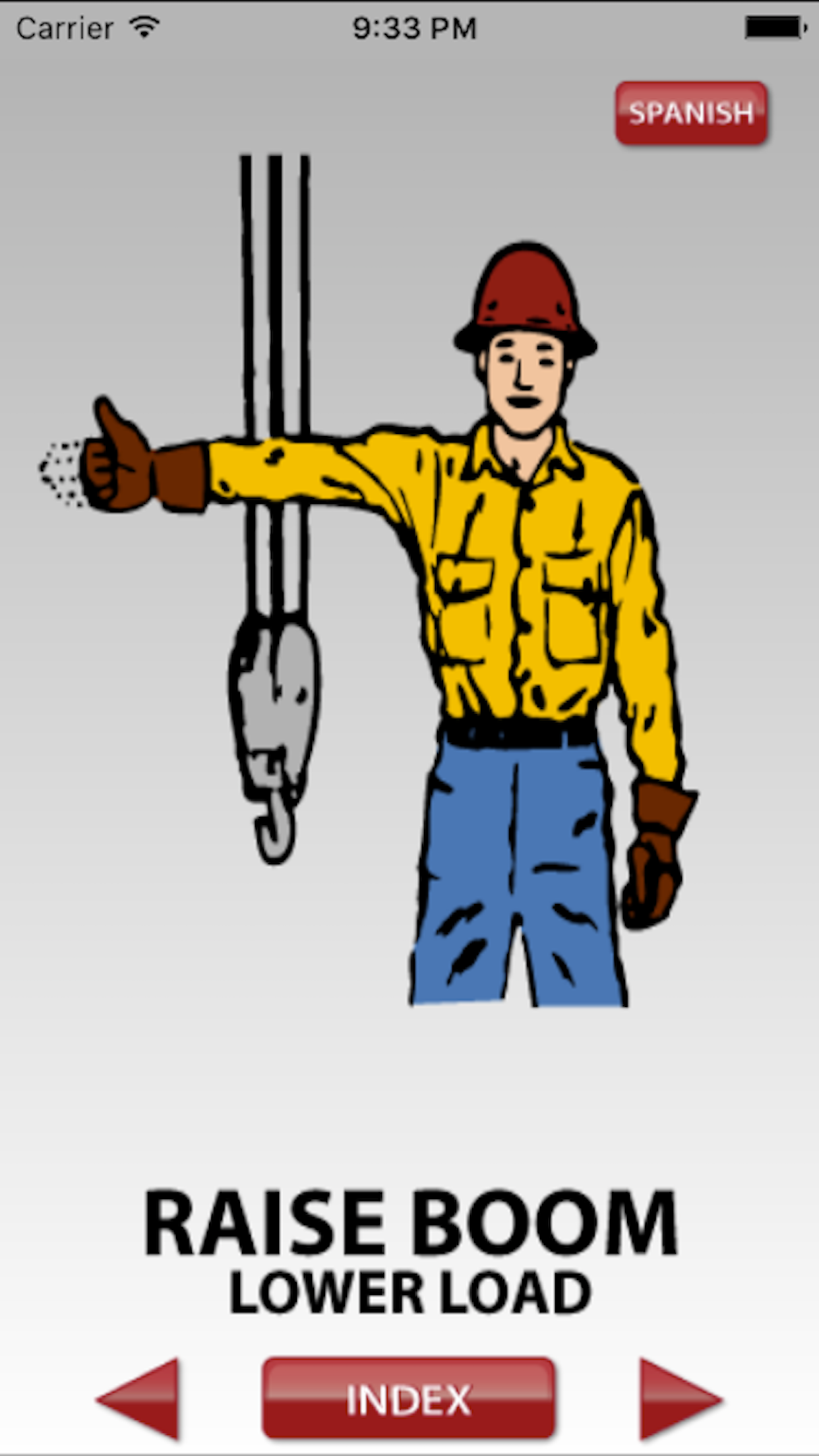 Crane Operator Hand Signals screenshot 4