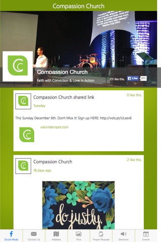 Compassion Church screenshot 2