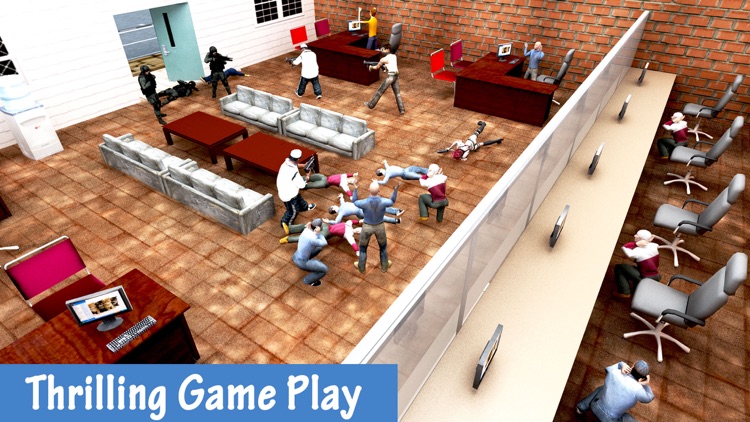 Police vs Bank Robbers