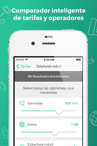 Roams - Consumo de datos y llamadas screenshot 4