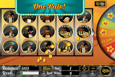 Slots - Pharaoh in Ancient Vegas Slot Machines - The Best Casino Pro! screenshot 2