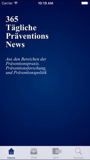 Die tägliche Präventions-News(圖1)-速報App