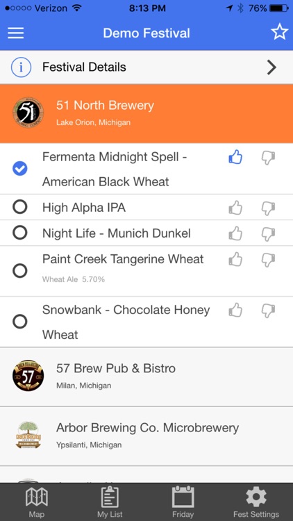 BeerFestList screenshot-3