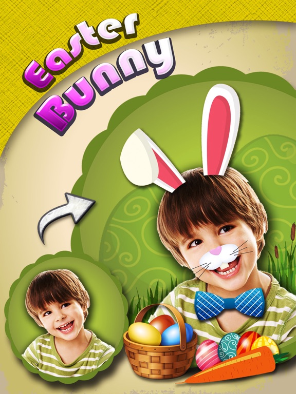Screenshot #4 pour Easter Bunny Yourself - Holiday Photo Sticker Blender with Cute Bunnies & Eggs