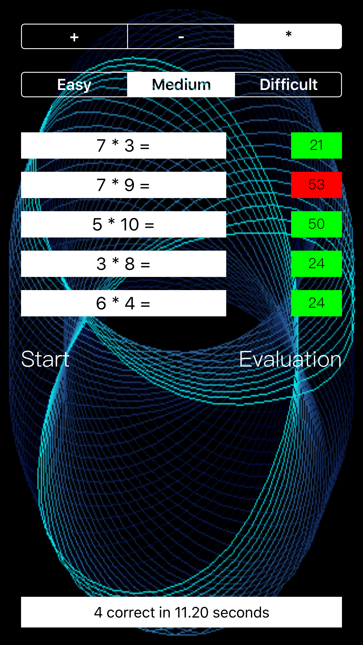 CalcTutor - a tool for students and kids screenshot 3