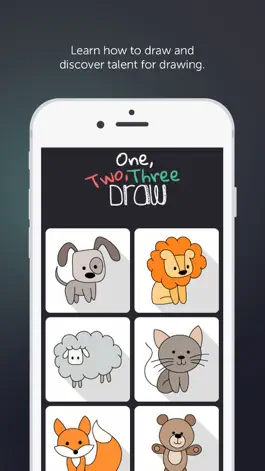 Game screenshot 1-2-3 Draw - Easy-to-Learn Drawing Tutorials for Kids mod apk