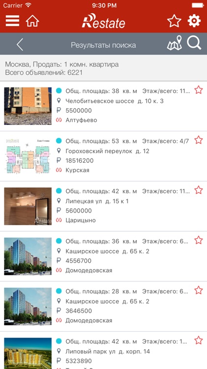 Недвижимость Москвы и Санкт-Петербурга на Restate.ru - снять или купить квартиру, новостройки, найти жилье