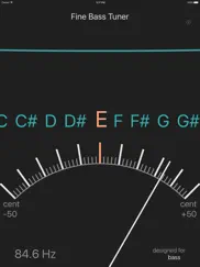 fine bass tuner - бас тюнер айпад изображения 1