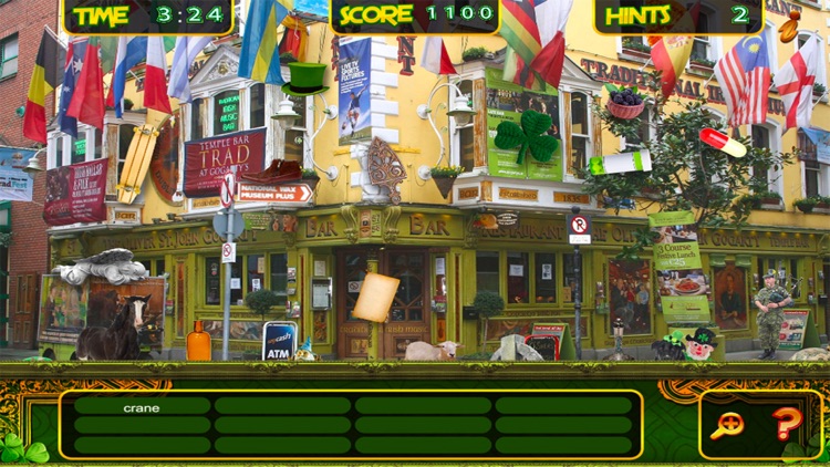 St. Patrick’s Lucky Irish Day – Hidden Object Spot and Find Objects Differences Holiday Game