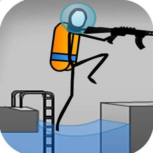 Click Kill 2 - Stickman Adventure icon