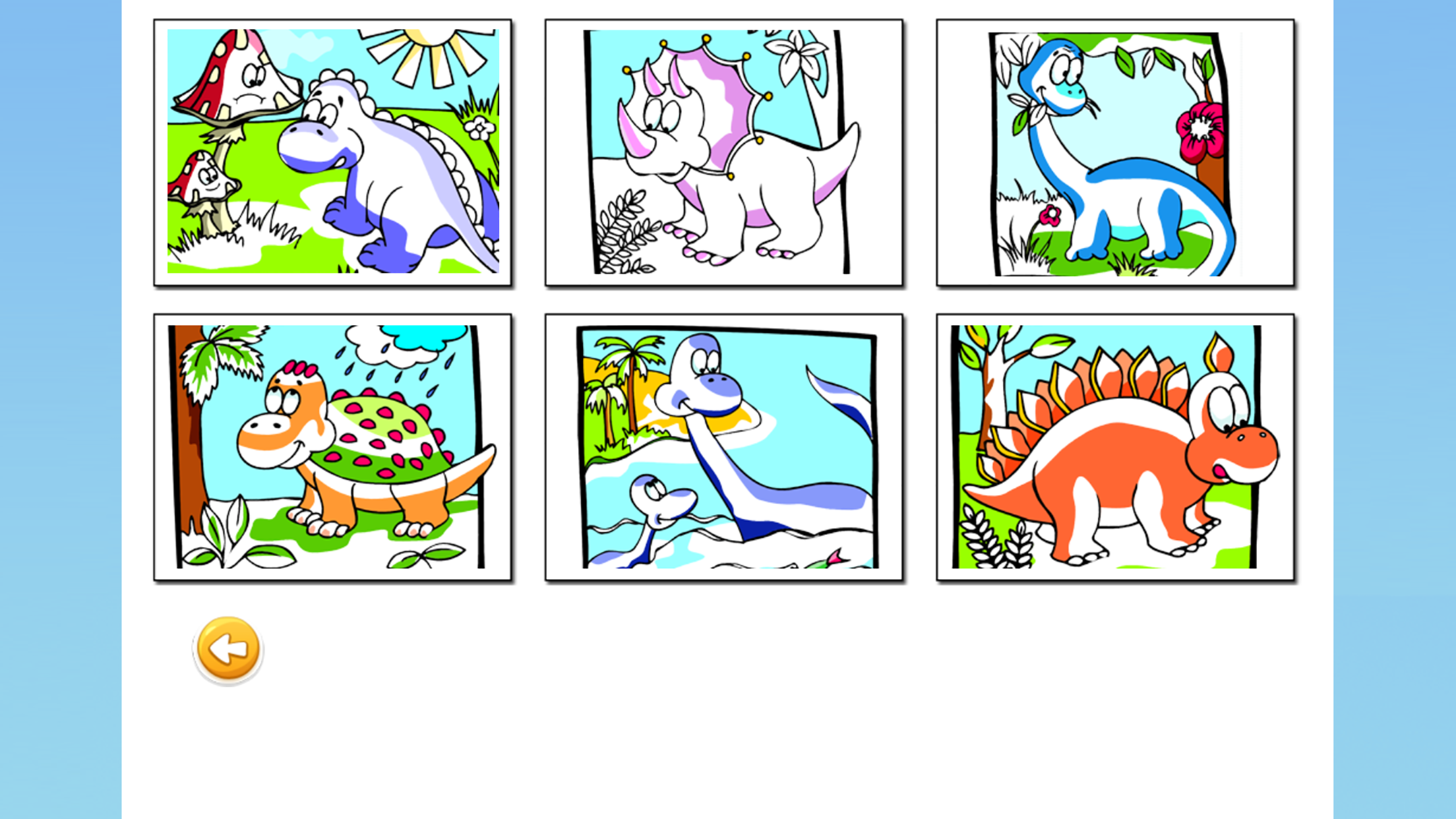 Dinosaur Coloring : Flying to the Biggest World of Jurassic Dino screenshot 2