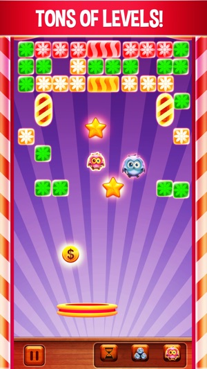 Candy Little Monster: Brick Breaker Free(圖4)-速報App