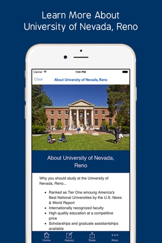 University of Nevada, Reno - Prospective International Students App screenshot 3